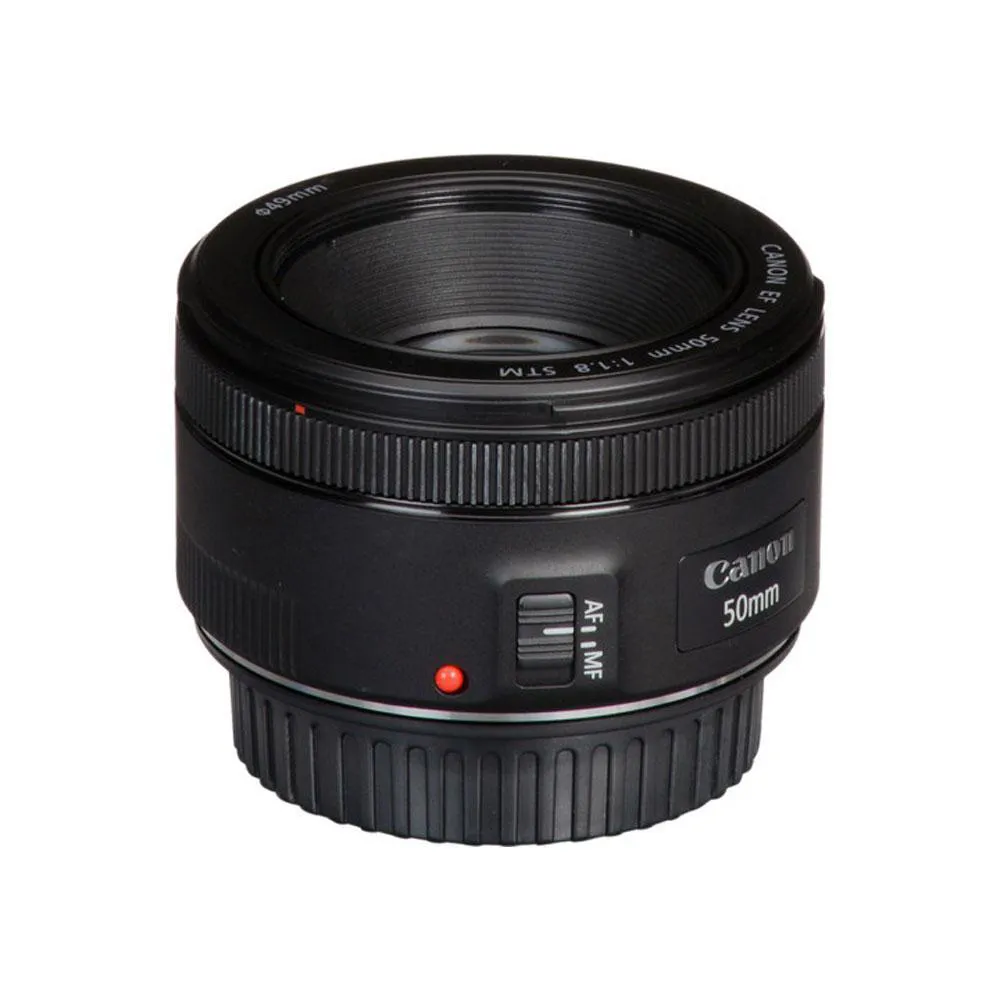 لنز-کانن-Canon-EF-50mm-F1.8-STM8 -2 لنز دوربین کنون-مدل LENZ CANON 50 1.8 STM - Image 1